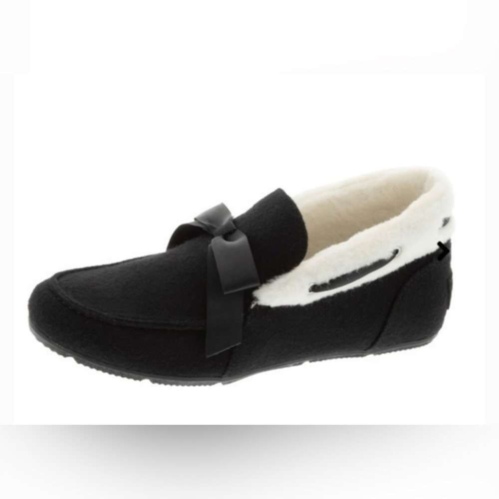 Vionic Black and White Women's Slippers